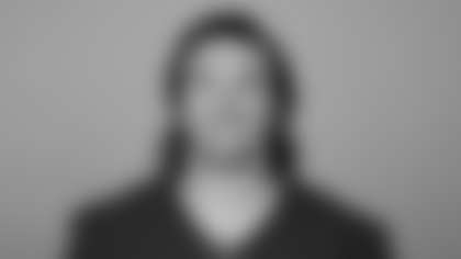 This is a 2025 photo of Royce Newman of the Arizona Cardinals NFL football team.  This image reflects the Arizona Cardinals active roster as of June 9, 2025 when this image was taken.  (AP Photo)