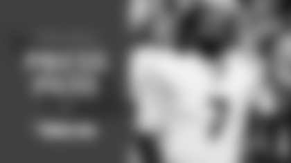 Jacoby Brissett speaks with the media following the loss to the Seahawks in Week 10.