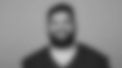 This is a 2025 photo of Jake Curhan of the Arizona Cardinals NFL football team.  This image reflects the Arizona Cardinals active roster as of June 9, 2025 when this image was taken.  (AP Photo)