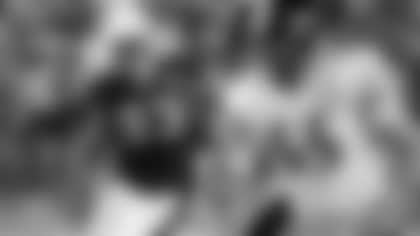 Calais Campbell playing special teams in the Super Bowl.