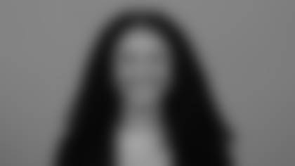 This is a 2025 photo of coach Nadia Jackson of the Arizona Cardinals NFL football team.  This image reflects the Arizona Cardinals active roster as of May 8, 2025 when this image was taken.  (AP Photo)