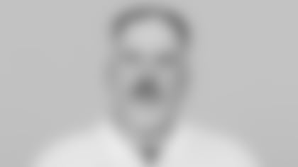 This is a 2025 photo of Mike Devlin of the Los Angeles Chargers NFL football team. This image reflects the Los Angeles Chargers active roster as of Thursday, May 8, 2025 when this image was taken. (AP Photo)