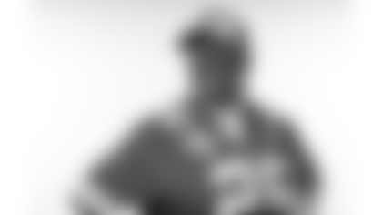 The Kansas City Chiefs 2025 Fan of the Year as photographed on Wednesday October 19, 2025.