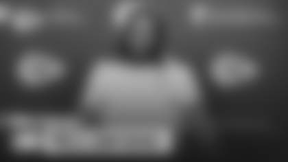 Mike Danna speaks to the media on Wednesday, October 29.