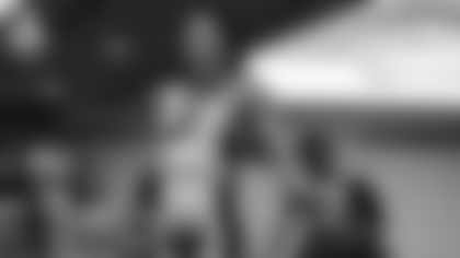 Indianapolis Colts Cheerleader Cierra and other NFL Pro Bowl Cheerleaders practice in preparation for the Pro Bowl Games.