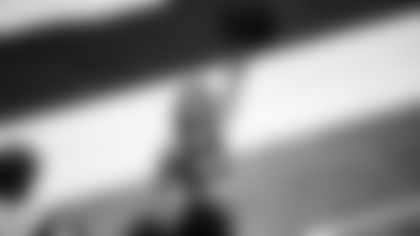 View the best photos of Indianapolis Colts Cheerleader Morgan from the 2025 season.