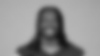 This is a 2025 photo of Allan George  of the Washington Commanders NFL football team. This image reflects the Washington Commanders active roster as of Monday, June 9, 2025 when this image was taken. (AP Photo)