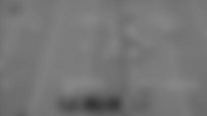 Josh Johnson scampers inside the red zone for 13 yards