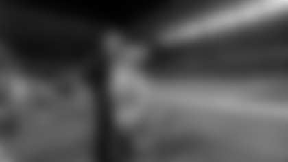 Miami Dolphins Fan of the Year Preentation during an NFL football game against the Baltimore Ravens on Thursday, Oct. 30, 2025 in Miami Gardens, FL. (Jose Pineiro/Miami Dolphins via AP)