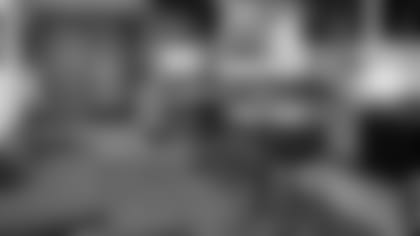 Hybrid Layout: One (1) three-person couch; Two (2) high top cocktail tables; Two (2) barstools per table.