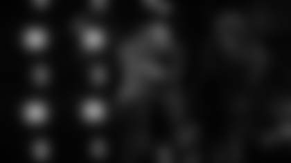 Atlanta Falcons owner Arthur Blank gets inducted into the Ring of Honor during the Week 3 Game against the Kansas City Chiefs at Mercedes-Benz Stadium in Atlanta, Georgia on Sunday, September 22, 2024. (Photo by Kathryn Skeean/Atlanta Falcons)