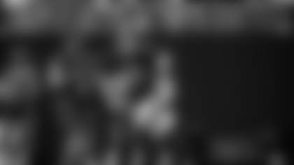 Atlanta Falcons wide receiver David Sills V #87 reacts during the Week 17 Game against the Los Angeles Rams at Mercedes-Benz Stadium in Atlanta, Georgia on Monday, December 29, 2025. (Photo by Jay Bendlin/Atlanta Falcons)