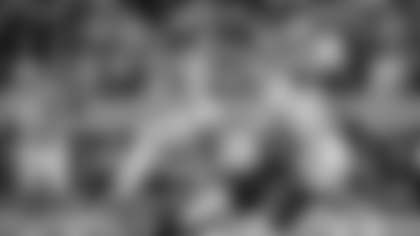 Atlanta Falcons edge rusher James Pearce Jr. #27 gets a sack during the Week 15 Game against the Tampa Bay Buccaneers at Raymond James Stadium in Tampa, Florida on Thursday, December 11, 2025. (Photo by Taylor McLaughlin/Atlanta Falcons)