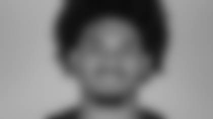 Atlanta Falcons cornerback A.J. Woods #30 poses for a headshot at Atlanta Falcons Training Facility in Flowery Branch, Georgia, on Monday, December 22, 2025. (Photo by Taylor McLaughlin/Atlanta Falcons)