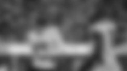 Atlanta Falcons edge rusher Leonard Floyd #56 celebrates a sack during the Week 13 Game against the New York Jets at Metlife Stadium in East Rutherford, New Jersey on Sunday, November 30, 2025. (Photo by Jay Bendlin/Atlanta Falcons)