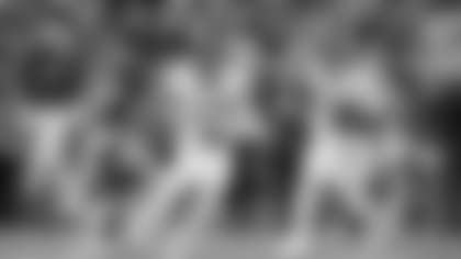 Atlanta Falcons safety Jessie Bates III #3 runs with the ball after an interception during the third quarter of the Week 9 Game against the New England Patriots at Gillette Stadium in Foxborough, Massachusetts on Sunday, November 2, 2025. (Photo by Taylor McLaughlin/Atlanta Falcons)