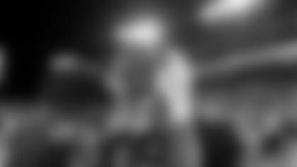 Atlanta Falcons kicker Zane Gonzalez #45 celebrates after scoring a field goal during the Week 15 Game against the Tampa Bay Buccaneers at Raymond James Stadium in Tampa, Florida on Thursday, December 11, 2025. (Photo by Jay Bendlin/Atlanta Falcons)