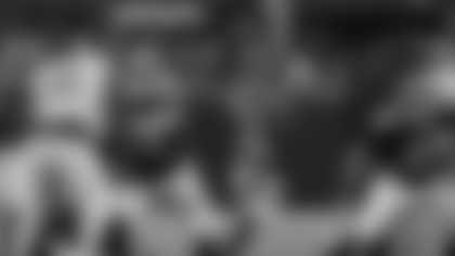 Atlanta Falcons kicker Zane Gonzalez #45 makes a field goal during the Week 17 Game against the Los Angeles Rams at Mercedes-Benz Stadium in Atlanta, Georgia on Monday, December 29, 2025. (Photo by Taylor McLaughlin/Atlanta Falcons)