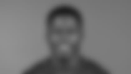 This is a 2025 photo of Tre Hawkins III of the New York Giants NFL football team. This image reflects the New York Giants active roster as of June 16, 2025 when this image was taken. (AP Photo)