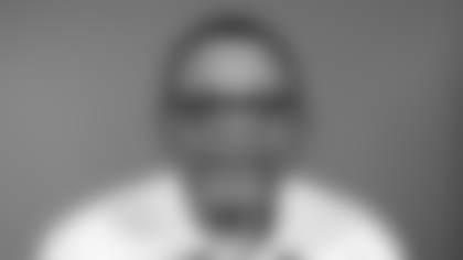 This is a 2025 photo of coach Andre Patterson of the New York Giants NFL football team. This image reflects the New York Giants active roster as of June 17, 2025 when this image was taken. 
Evan Pinkus / New York Giants