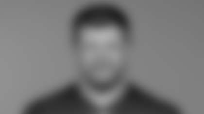 This is a 2025 photo of Casey Kreiter of the New York Giants NFL football team. This image reflects the New York Giants active roster as of June 16, 2025 when this image was taken. (AP Photo)