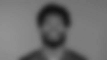 This is a 2025 photo of Tyrone Tracy Jr. of the New York Giants NFL football team. This image reflects the New York Giants active roster as of June 16, 2025 when this image was taken. (AP Photo)