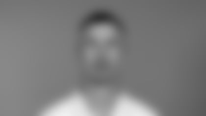 This is a 2025 photo of coach Cam Achord of the New York Giants NFL football team. This image reflects the New York Giants active roster as of June 17, 2025 when this image was taken. 
Evan Pinkus / New York Giants