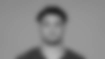 This is a 2024 photo of Theo Johnson of the New York Giants NFL football team. This image reflects the New York Giants active roster as of 5/09/2024 when this image was taken. (AP Photo)