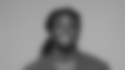 This is a 2024 photo of Dante Miller of the New York Giants NFL football team. This image reflects the  active roster as of May 9 2024, when this image was taken.
(Evan Pinkus/New York Giants)