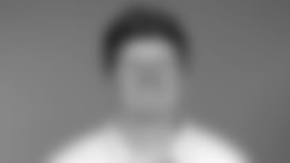 This is a 2025 photo of coach Cade Knox of the New York Giants NFL football team. This image reflects the New York Giants active roster as of June 17, 2025 when this image was taken. 
Evan Pinkus / New York Giants