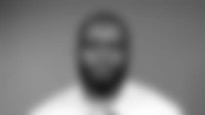 This is a 2025 photo of coach Marquand Manuel of the New York Giants NFL football team. This image reflects the New York Giants active roster as of June 17, 2025 when this image was taken. 
Evan Pinkus / New York Giants