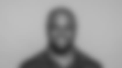 This is a 2024 photo of Mike Adams of the New York Giants NFL football team. This image reflects the New York Giants active roster as of 06/05/2024 when this image was taken. (Evan Pinkus/New York Giants)