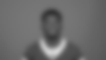 This is a 2025 photo of Jarrick Bernard-Converse of the New York Jets NFL football team. This image reflects the New York Jets active roster as of Monday, June 9, 2025, when this image was taken in Florham Park, N.J. (AP Photo)