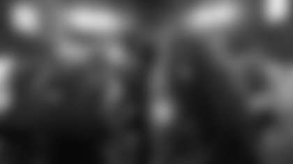 Pittsburgh Steelers head coach Mike Tomlin, right, talks with Baltimore Ravens head coach John Harbaugh after an NFL football game, Sunday, Dec. 29, 2019, in Baltimore. The Ravens won 28-10. (AP Photo/Gail Burton)