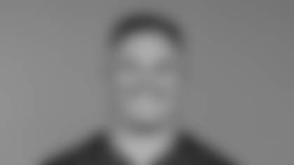 This is a 2025 photo of Ty Summers of the New York Giants NFL football team. This image reflects the New York Giants active roster as of June 16, 2025 when this image was taken. (AP Photo)