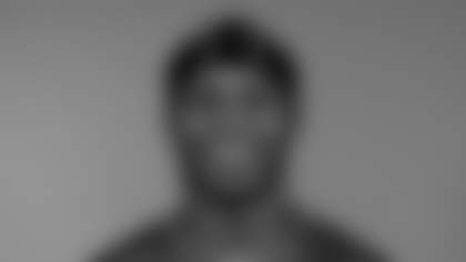 This is a 2025 photo of Dyontae Johnson of the New York Giants NFL football team. This image reflects the New York Giants active roster as of June 16, 2025 when this image was taken. (AP Photo)