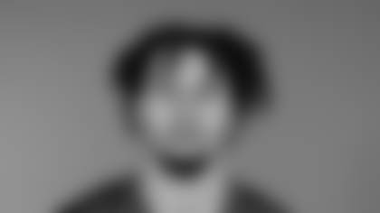 This is a 2025 photo of D.J. Davidson of the New York Giants NFL football team. This image reflects the New York Giants active roster as of June 16, 2025 when this image was taken. (AP Photo)