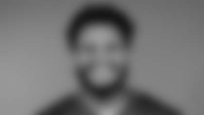 This is a 2025 photo of Cory Durden of the New York Giants NFL football team. This image reflects the New York Giants active roster as of June 16, 2025 when this image was taken. (AP Photo)