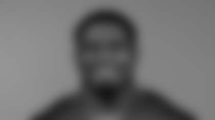 This is a 2025 photo of Elijah Chatman of the New York Giants NFL football team. This image reflects the New York Giants active roster as of June 16, 2025 when this image was taken. (AP Photo)