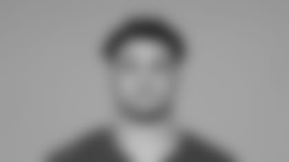 This is a 2024 photo of Theo Johnson of the New York Giants NFL football team. This image reflects the  active roster as of May 9 2024, when this image was taken.
(Evan Pinkus/New York Giants)