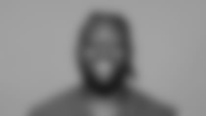 This is a 2024 photo of Joshua Ezeudu of the New York Giants NFL football team. This image reflects the New York Giants active roster as of 06/10/2024 when this image was taken. (Evan Pinkus/New York Giants)