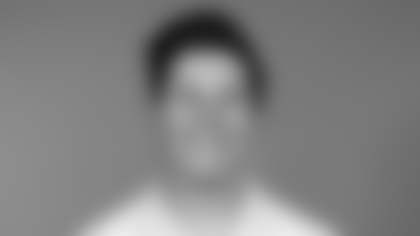This is a 2025 photo of coach James Ferentz of the New York Giants NFL football team. This image reflects the New York Giants active roster as of June 17, 2025 when this image was taken. 
Evan Pinkus / New York Giants