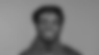 This is a 2025 photo of Dante Miller of the New York Giants NFL football team. This image reflects the New York Giants active roster as of June 16, 2025 when this image was taken. (AP Photo)