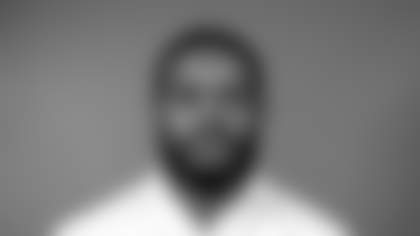 This is a 2025 photo of Chris Allen of the New York Giants NFL football team. This image reflects the New York Giants active roster as of June 17, 2025 when this image was taken. 
Evan Pinkus / New York Giants