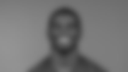 This is a 2025 photo of Art Green of the New York Giants NFL football team. This image reflects the New York Giants active roster as of June 16, 2025 when this image was taken. (AP Photo)