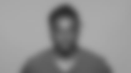 This is a 2024 photo of Boogie Basham of the New York Giants NFL football team. This image reflects the New York Giants active roster as of 06/10/2024 when this image was taken. 
Evan Pinkus / New York Giants