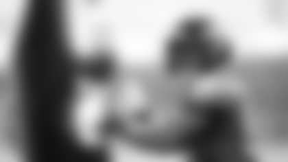 Jacksonville, Fla. — Jaguars defensive lineman Danny Striggow (92) during practice at the Miller Electric Center on November 20, 2025.