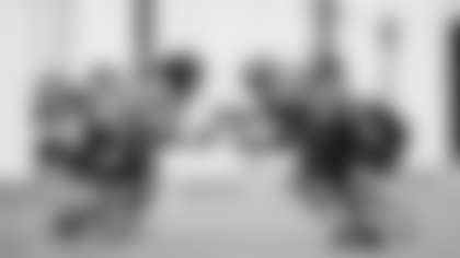 Jacksonville, Fla. — Jaguars center Jonah Monheim (60) and offensive lineman Jerome Carvin (79) during practice at the Miller Electric Center on December 4, 2025.