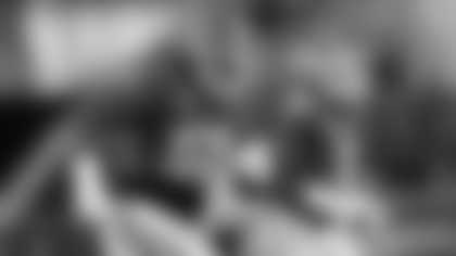 FILE - Georgia defensive lineman Christen Miller (52) heads to the sideline after a play against Florida during the second half of an NCAA college football game Saturday, Nov. 2, 2024, in Jacksonville, Fla. (AP Photo/Phelan M. Ebenhack, File)