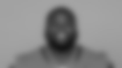 This is a 2025 photo of Khalen Saunders of the Jacksonville Jaguars NFL football team. This image reflects the Jacksonville Jaguars active roster as of Monday, August 18, 2025 when this image was taken.